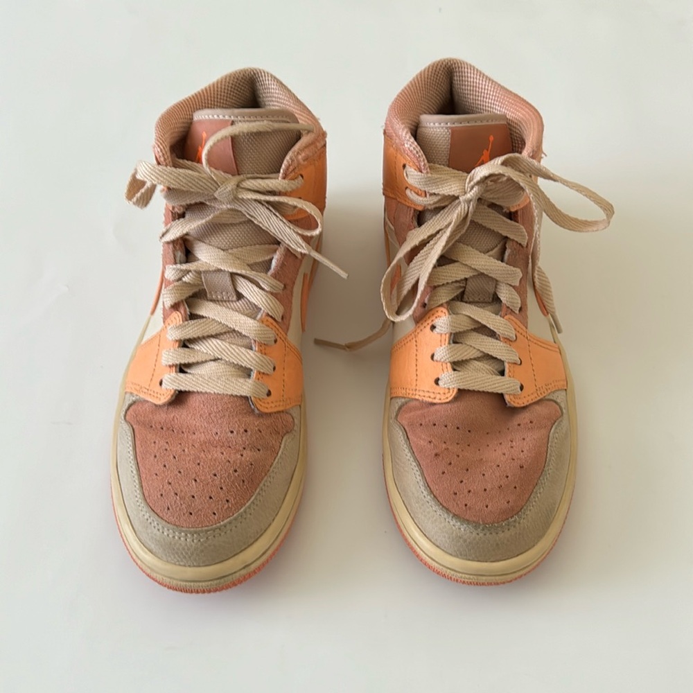 Nike Jordan 1 Mid - Apricot orange - 6.5
